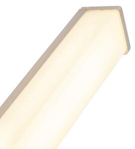 Moderní nástěnná lampa do koupelny ocel 62 cm IP44 - Cascada