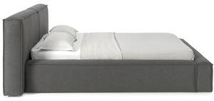 Čalouněná postel s úložným prostorem Lennon