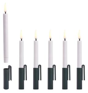 Uyuni Lighting - Clips for Mini Taper Candle 6 pcs. GreenUyuni Lighting - Lampemesteren