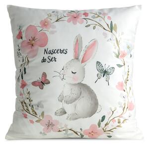 VELIKONOČNÍ DEKORAČNÍ POVLAK NA POLŠTÁŘ CONY1 45X45 CM VZOROVANÝ