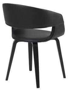 Židle Nova 60 černá ekokůže