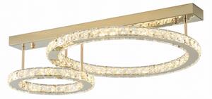 Zuma Line MX3713-2-3GT- LED Stm. stropní svítidlo GIRONA LED/36W/230V zlatá