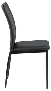 Židle Demina černá PU
