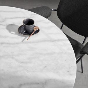 Bílý mramorový jídelní stůl Kave Home Oria 120 cm