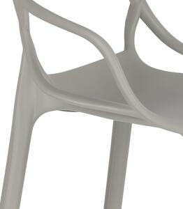 Barová židle Lexi šedá