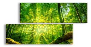 Malvis Mandala lesní strážce Velikost: 120x60 cm