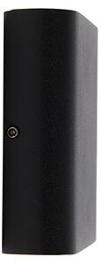 Moderní venkovní nástěnné svítidlo černé 11,5 cm vč. LED IP65 - Batt
