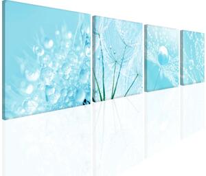 Malvis ® Blankytně modrá mandala Velikost: 60x60 cm