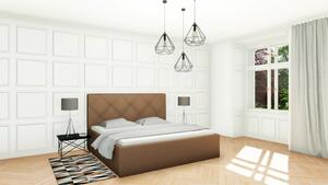 Slumberland OXFORD MISTRAL - postel s vysokým čelem a úložným prostorem 80 x 200 cm
