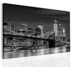 Malvis Brooklyn bridge Manhattan Velikost (šířka x výška): 150x100 cm