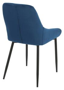Židle Floyd Velvet modrá