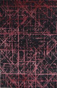 ORIENTÁLNÍ KOBEREC, 140/200 cm černá, pink Cazaris - Orientální koberce