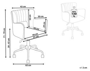 Kancelářská židle Shelba (modrá). 1075754
