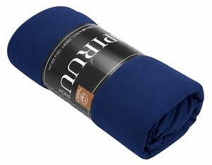 Jersey prostěradlo EVA 200x220 cm KRÁLOVSKÁ MODŘ