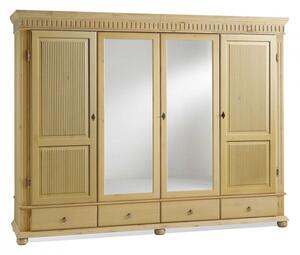 Sob nabytek | Dřevěná šatní skříň Gustav F020100448