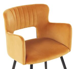 Set 2 ks jídelních židlí Shelba (oranžová). 1075765