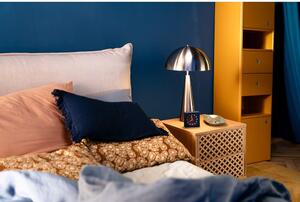 Béžová čalouněná dvoulůžková postel s úložným prostorem s roštem 160x200 cm Jade – Bobochic Paris