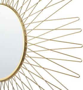 Nástěnné zrcadlo Shonelle (zlatá). 1075798