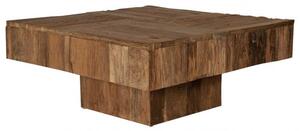 Dřevěný konferenční stolek z teaku Marina 80x80