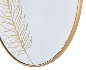 Nástěnné zrcadlo Shell (zlatá). 1075799