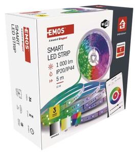 EMOS GoSmart LED pásek WiFi 5 m, 22W, 1000lm, RGB/CCT 1551051800