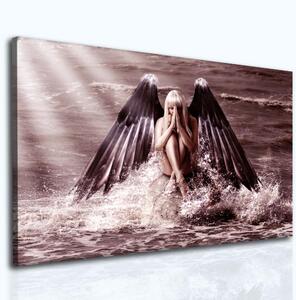 Malvis Modlitba andělům II Velikost: 150x100 cm
