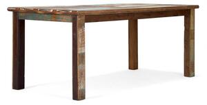 SOB NABYTEK | Dřevěný jídelní stůl z exotického dřeva Agra F010012326