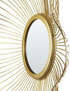 Nástěnné zrcadlo Sadiki (zlatá). 1075851