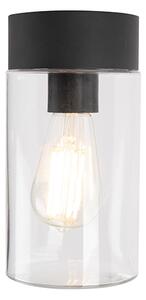 Moderní stropní svítidlo černé 22,6 cm IP44 - Jarra