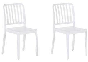 Set 2 ks zahradních židlí Sinnamon (bílá). 1075858