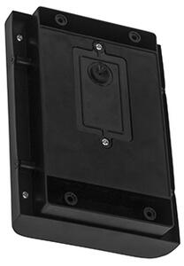 Moderní nástěnné svítidlo černé vč. LED IP44 - Gaev