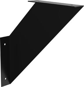 Walteco Konzole FLO, 200x200mm, nosnost 15 kg, matná erná Mnoství: 1 ks