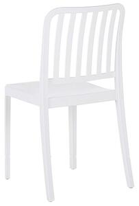 Set 4 ks zahradních židlí Sinnamon (bílá). 1075860