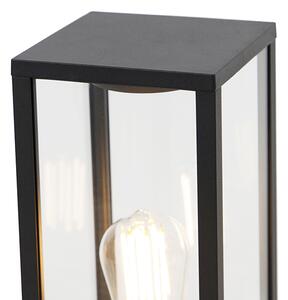 Průmyslová stojací lampa černá 40 cm IP44 - Charlois