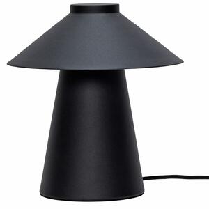 Černá kovová stolní lampa Hübsch Chipper