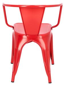 Židle Paris Arms červená