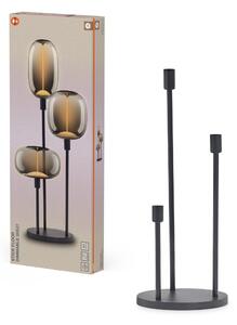 Stojací svítidlo Decor Stick, 3×E27, tmavě šedé