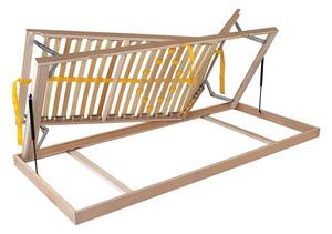 Ahorn DUOSTAR Kombi P HN LEVÝ - polohovací postelový rošt výklopný z boku 80 x 200 cm