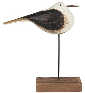 Dřevěná dekorace Bird Nautico 13,5 cm