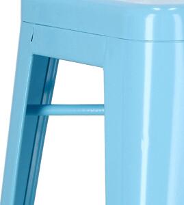 Barová stolička Paris modrá