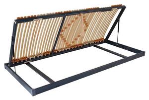 Ahorn TRIOFLEX kombi P LEVÝ - přizpůsobivý postelový rošt s bočním výklopem 80 x 200 cm