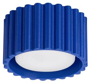 Stropní svítidlo Aura, 1x modré hliníkové stínítko, (6 cm)
