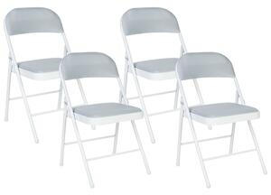 Set 4 ks konferenčních židlí Segar (šedá). 1075976