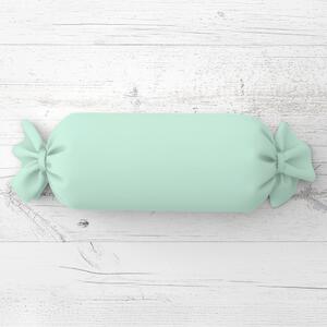 Biante Polštář válec bonbon Rongo RG-019 Mintový 15x40 cm