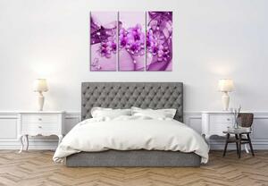 Malvis Obraz fialové květiny Velikost: 60x50 cm