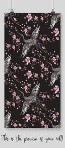 Fototapeta Čínští volavky v květech Samolepící 250x250cm