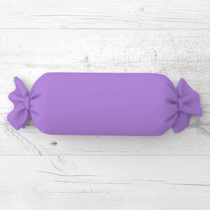 Biante Polštář válec bonbon Rongo RG-038 Světle fialový 15x40 cm