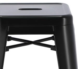 Barová stolička Paris 75cm černá
