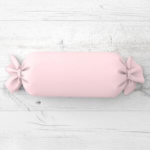 Biante Polštář válec bonbon Rongo RG-062 Cukrově růžový 15x40 cm