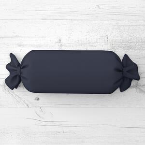 Biante Polštář válec bonbon Rongo RG-066 Tmavě šedý 15x40 cm